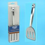 Cooking Basic - Silver Turner Tongs 9.25