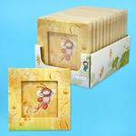 12.5 SQUARE PINK FAIRY CARDBOARD PICTURE FRAME