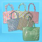 45x35cm AST PVC TOTE BAGwHANDLES