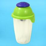 24oz AST PLASTIC SALAD SHAKERwDRESSING HOLDER LID