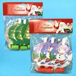 MERRY CHRISTMAS 6 PK BLOW OUT PARTY FAVORS