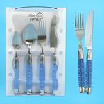 16pc STAINLESS STEEL LINTON CUTLERY SET