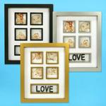 4 PHOTO LOVE COLLAGE ASTD PHOTO FRAME